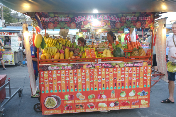 Fruchtshake Food Market.