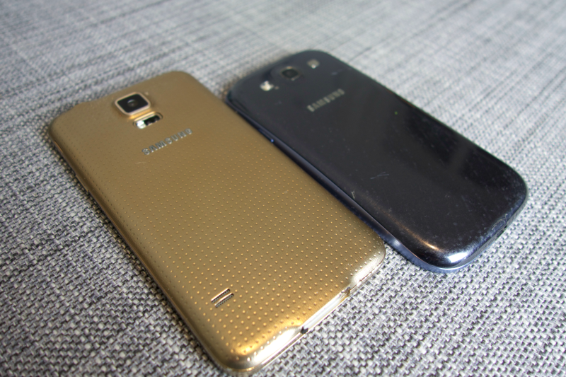 Samsung S5 vs S3